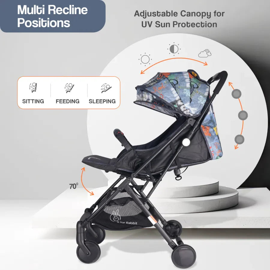 Pocket Lite Travel System Kids Stroller With Infant Car Seat to a Carry Cot, Rocker or Feeding chair