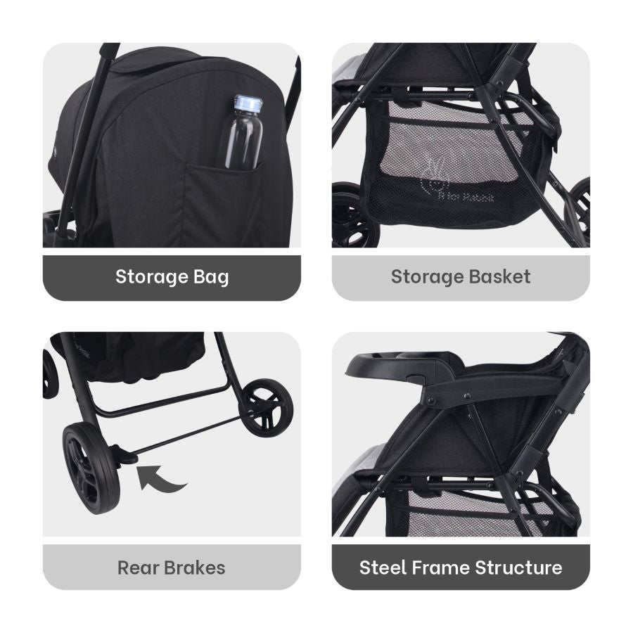 Poppins Joy Baby Stroller With Personalized Name Plate