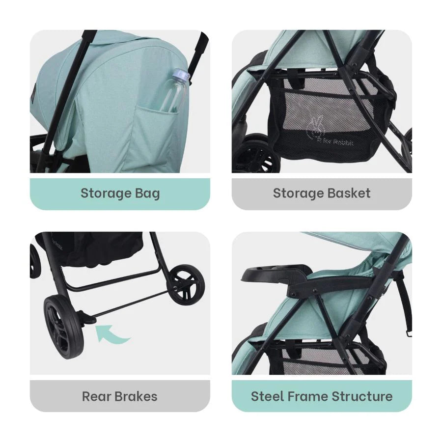 R for Rabbit Poppins Joy Cute Stroller For Kids