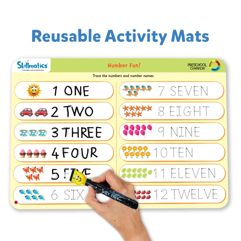 Skillmatics Educational Game -Preschool Champion, Learning Activity For Kids (Multicolor)