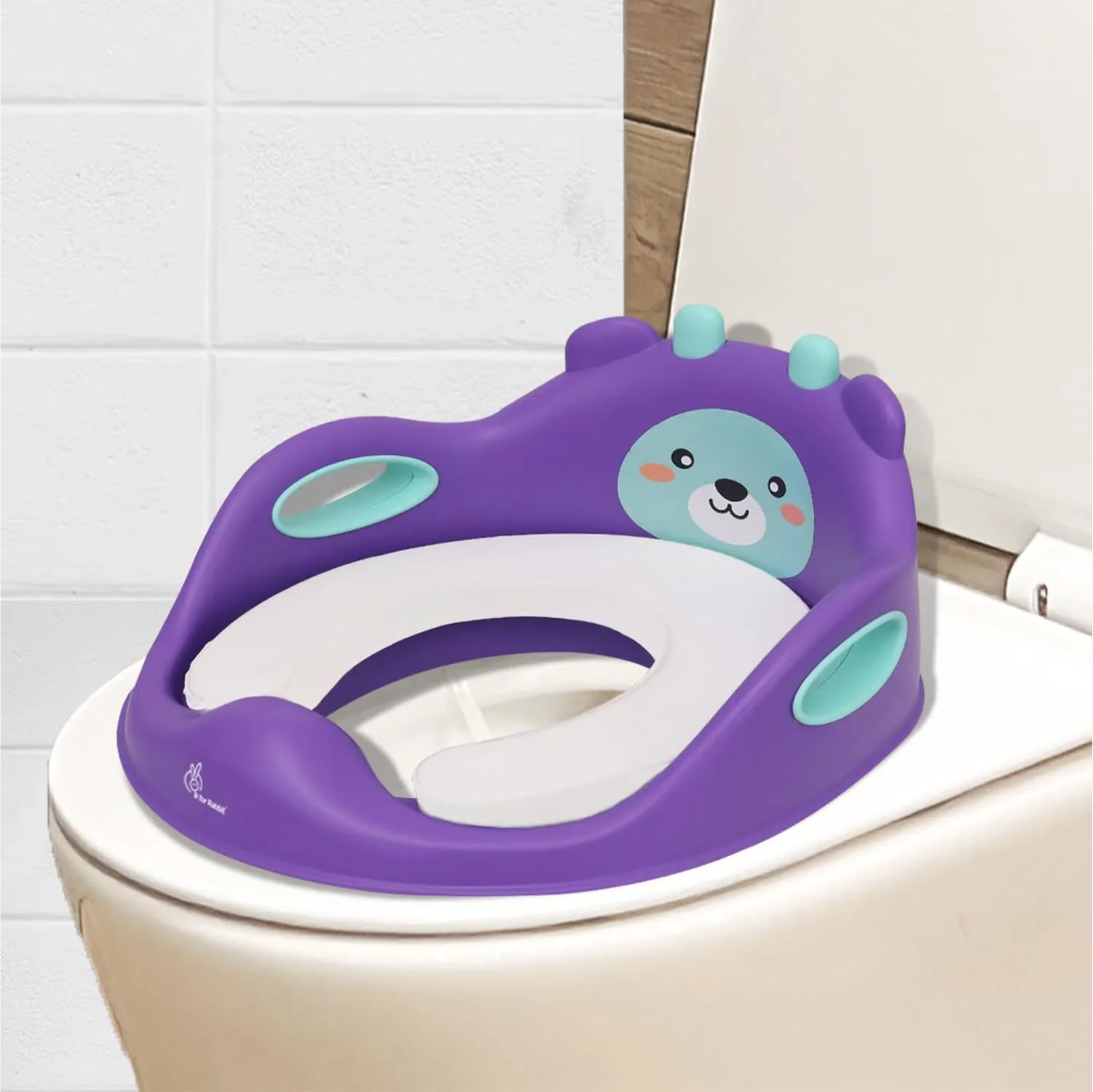 R for Rabbit Minimo Teddy Toilet Seats Happy and Comfy Potty Training Seat for Baby