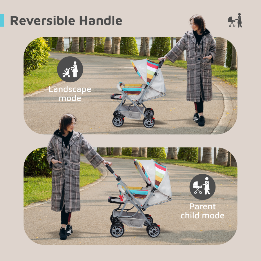 Lollipop Lite Baby Stroller With Personalized Name Plate