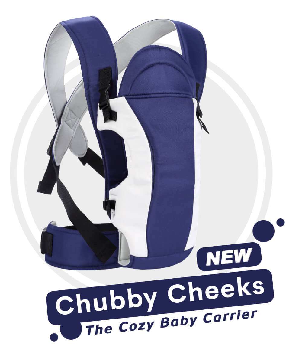 R for Rabbit Chubby Cheeks Baby Carrier Suitable For 6-24 Month Babies (0-15 Kgs), Carry In 3 Ways