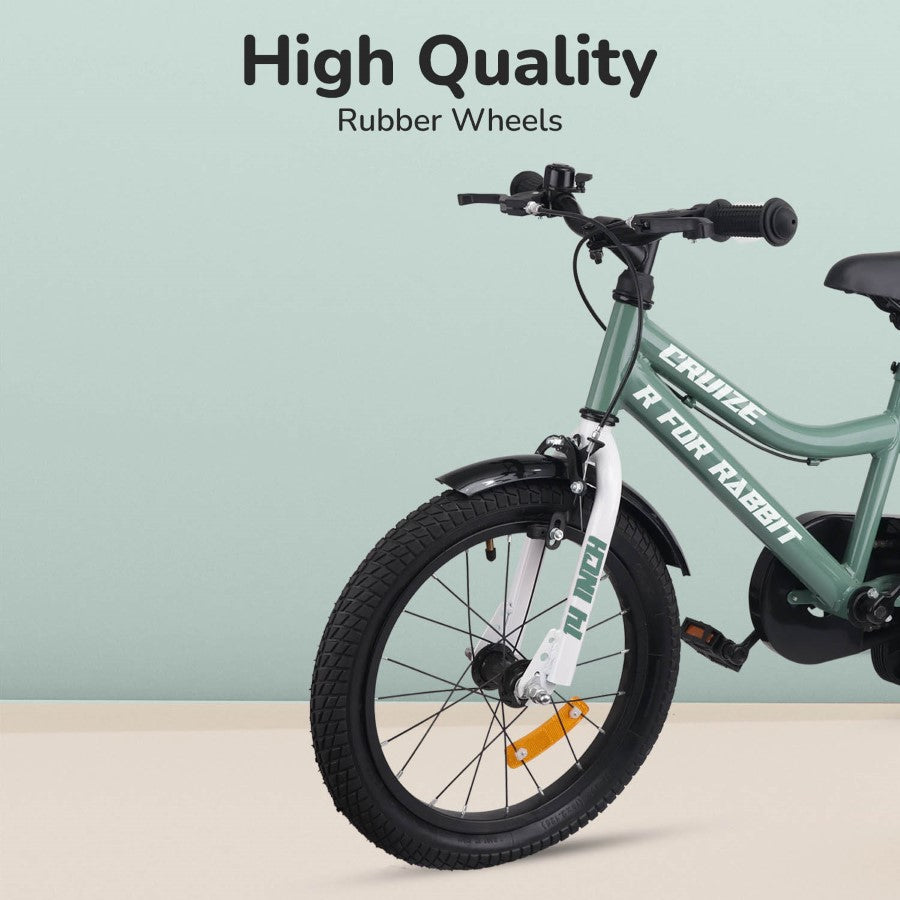 R for Rabbit Cruize Bicycle For Kids 14 Inch With 90% Plug N Play Installation
