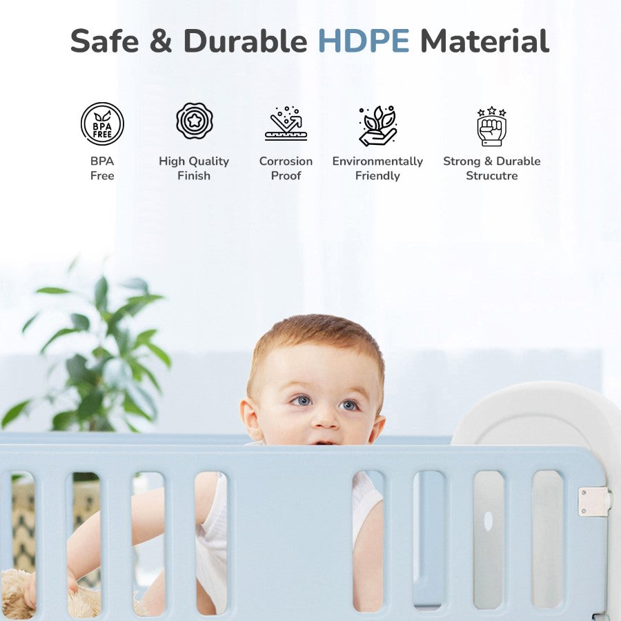 R for Rabbit Dream N Play Plus Baby Cot 3-in-1 Multipurpose and Plug N Play Installation