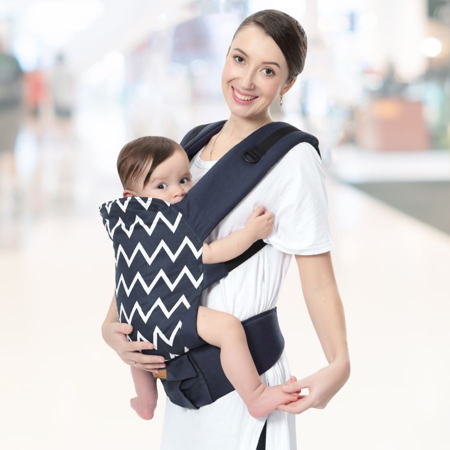 R for Rabbit Hug Me Ergo 2-in-1 Baby Carrier with Ergonomic Support