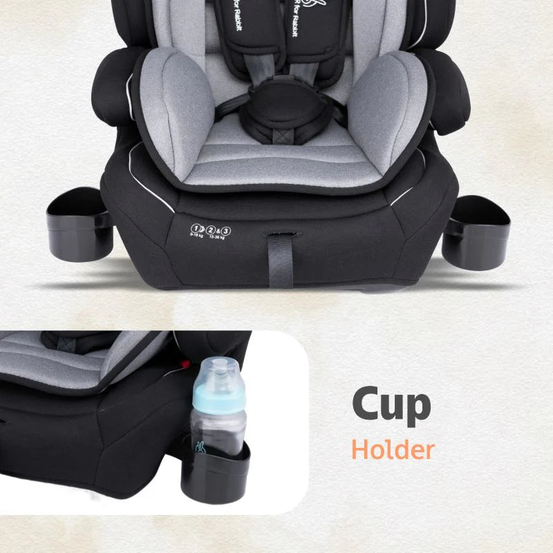 R for Rabbit Jumping Jack Grand Baby Car Seat for 9months to 12 Years
