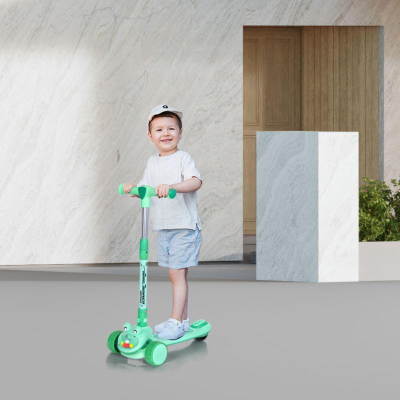 R for Rabbit Road Runner Hopper Scooter For Kids With PU LED Wheels