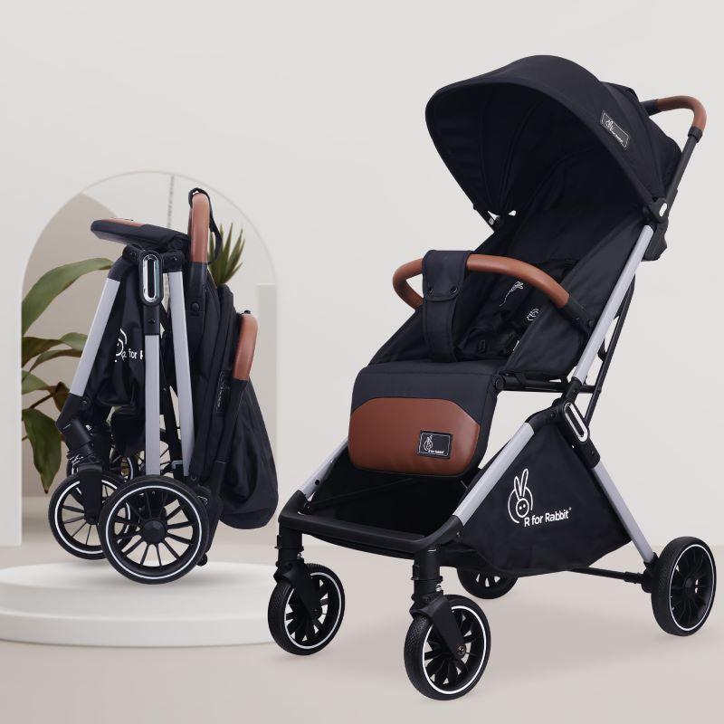 Street Smart Auto Fold Stroller for Kids, Safety Certified, Travel Friendly, Breathable Mesh, 360-degree rotation, 0-3 Yrs