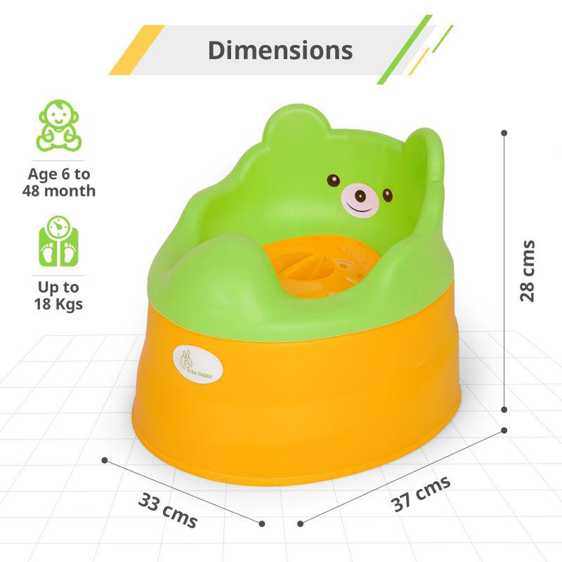 R for Rabbit Tiny Tots Potty Seat for Kids