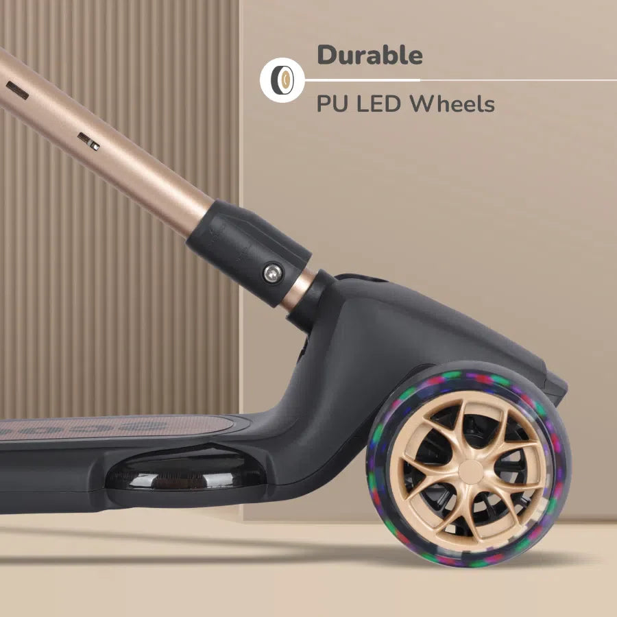 R for Rabbit Road Runner Blaze Scooter For Kids  With PU LED Wheels And LED lights