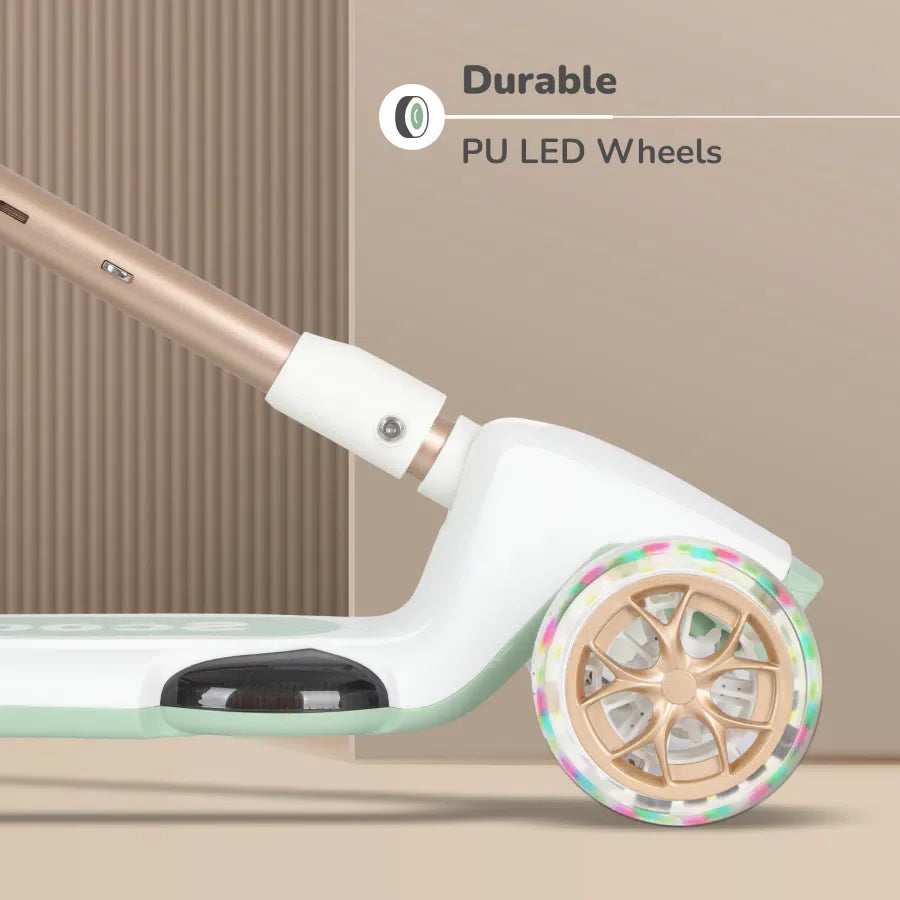 R for Rabbit Road Runner Blaze Scooter For Kids  With PU LED Wheels And LED lights