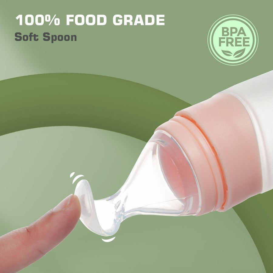 R for Rabbit Silicone Feeding Bottle Spoon