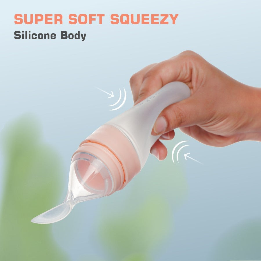 R for Rabbit Silicone Feeding Bottle Spoon