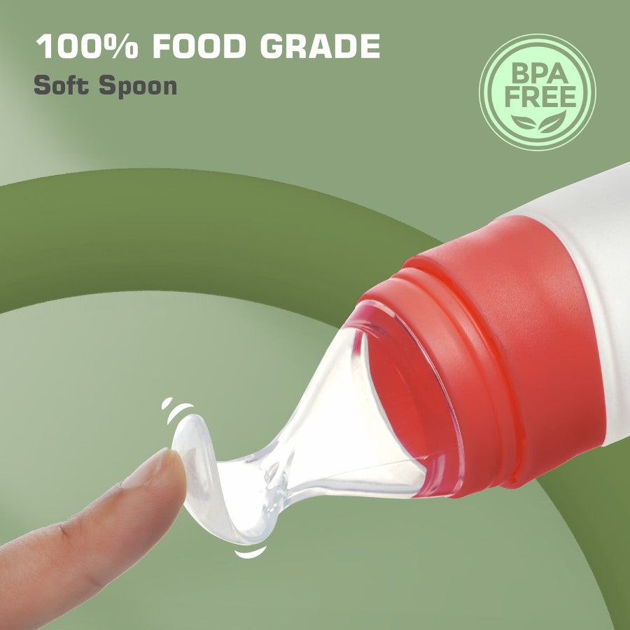 R for Rabbit Silicone Feeding Bottle Spoon