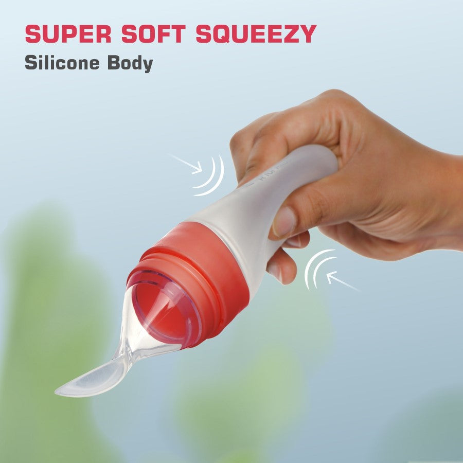 R for Rabbit Silicone Feeding Bottle Spoon