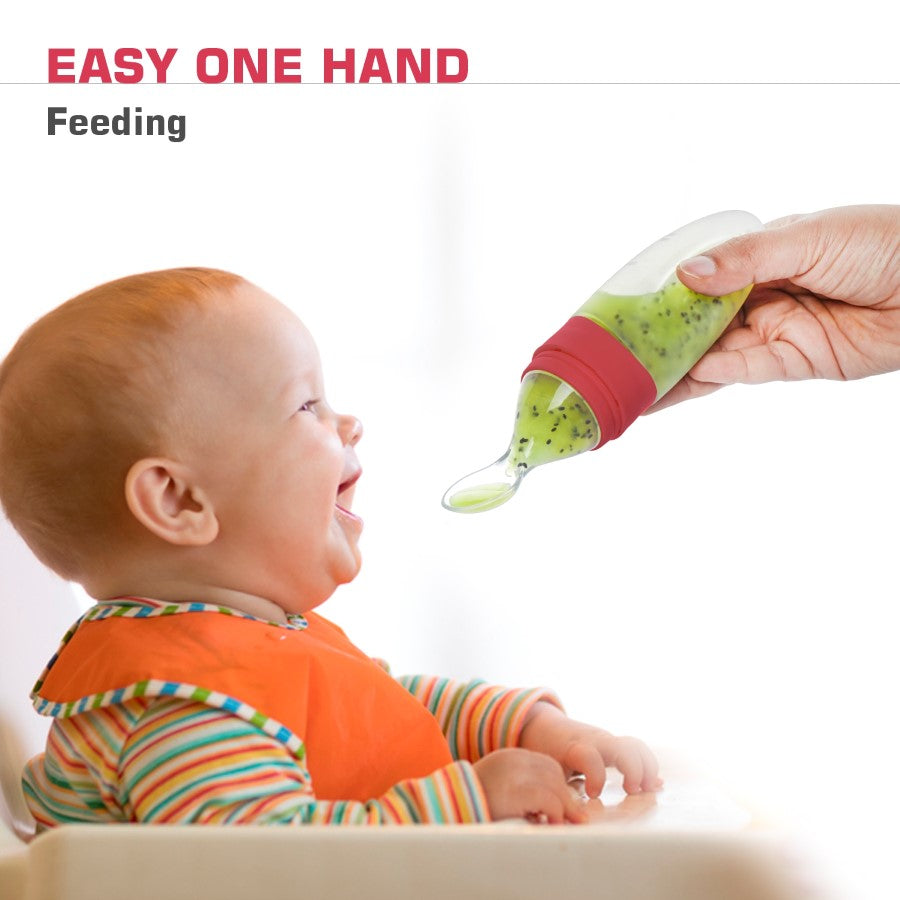 R for Rabbit Silicone Feeding Bottle Spoon