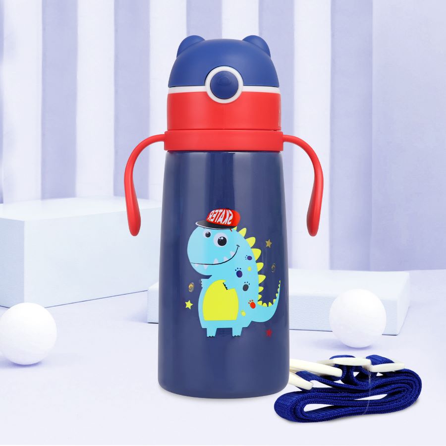 R for Rabbit Steebo Safari Stainless Steel Sipper Bottle for Kids 500ml