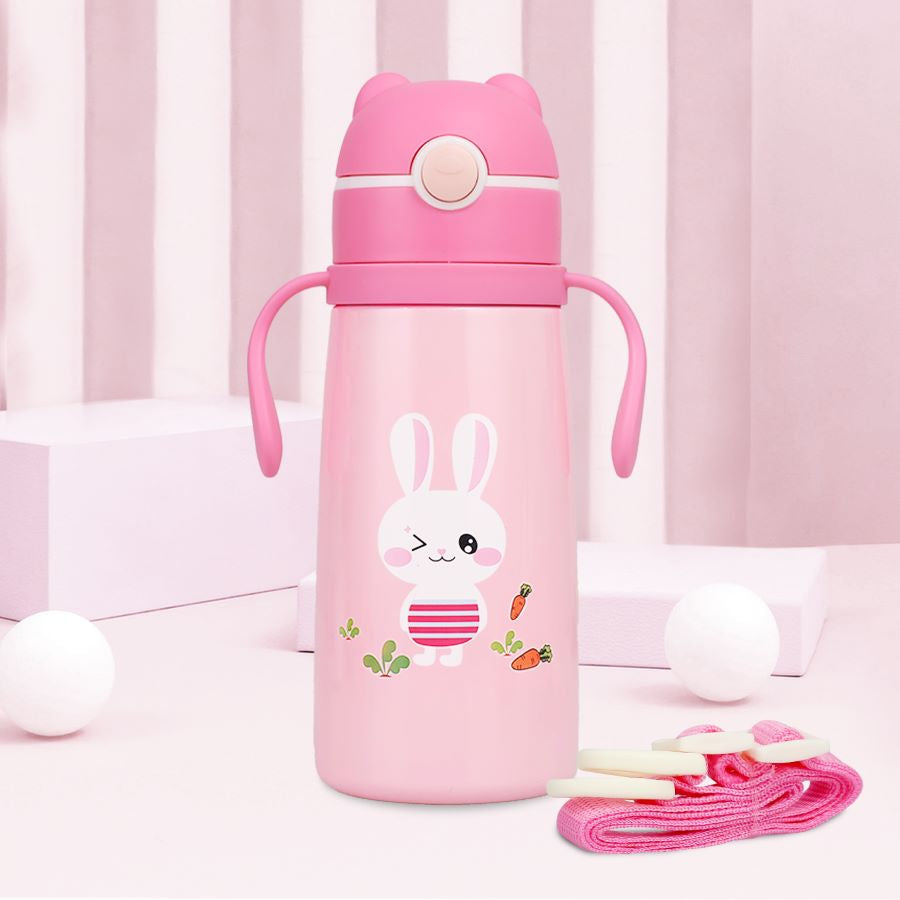 R for Rabbit Steebo Safari Stainless Steel Sipper Bottle for Kids 500ml