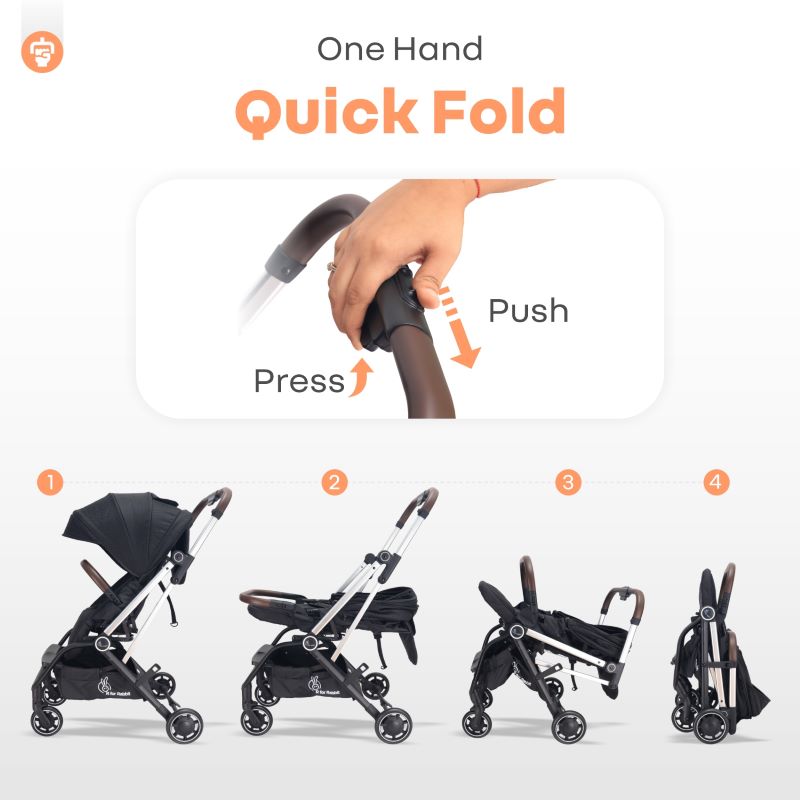 Street Smart 360 Baby Stroller With Personalized Name Plate