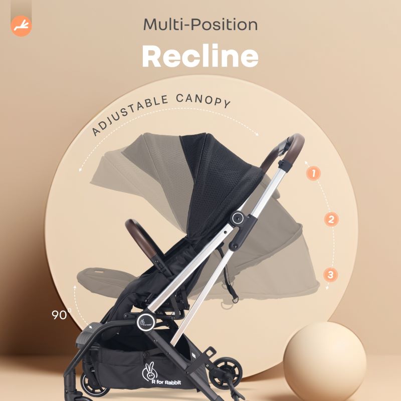 Street Smart 360-degree Rotatable Kids Stroller