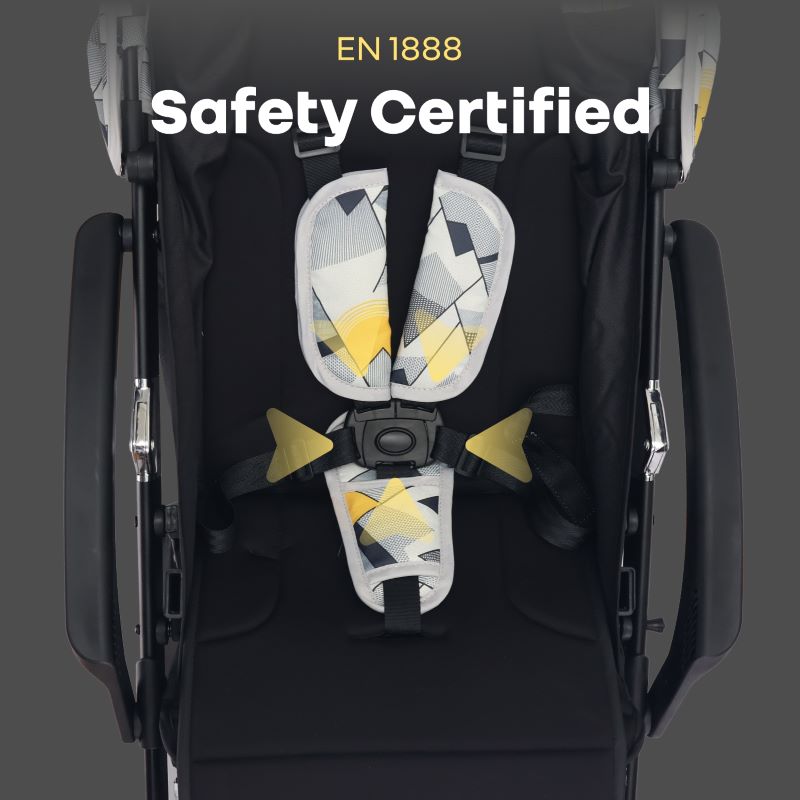 Street Smart Aero Baby Stroller With Personalized Name Plate
