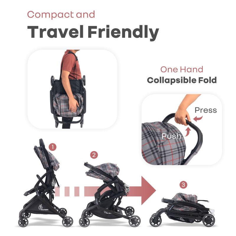 Street Smart Aero Baby Stroller With Personalized Name Plate