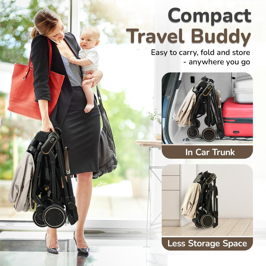 Street Smart Regal Baby Stroller With Personalized Name Plate