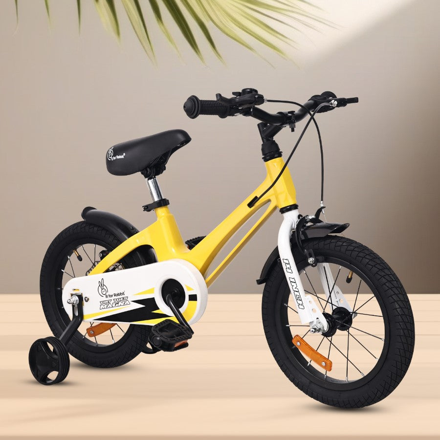 R for Rabbit Tiny Toes Magna Bicycle For Kids 14 Inch  With 90% Plug N Play Installation