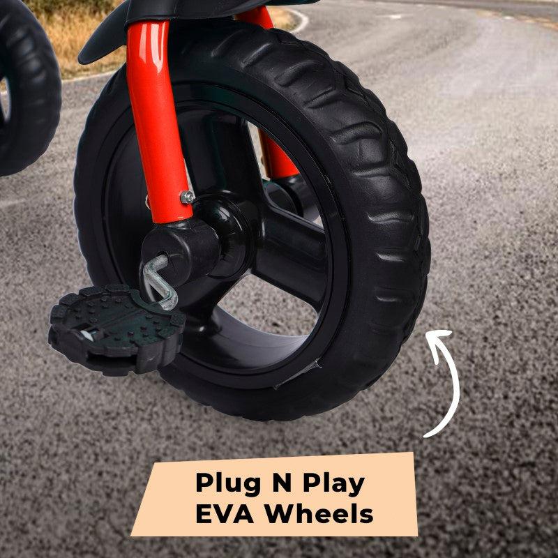 R for Rabbit Tiny Toes T10 Ace Tricycle With Personalized Name Plate