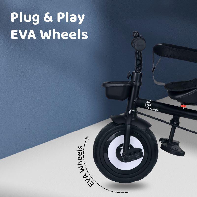 R for Rabbit Tiny Toes T40 Ace Tricycle With Personalized Name Plate