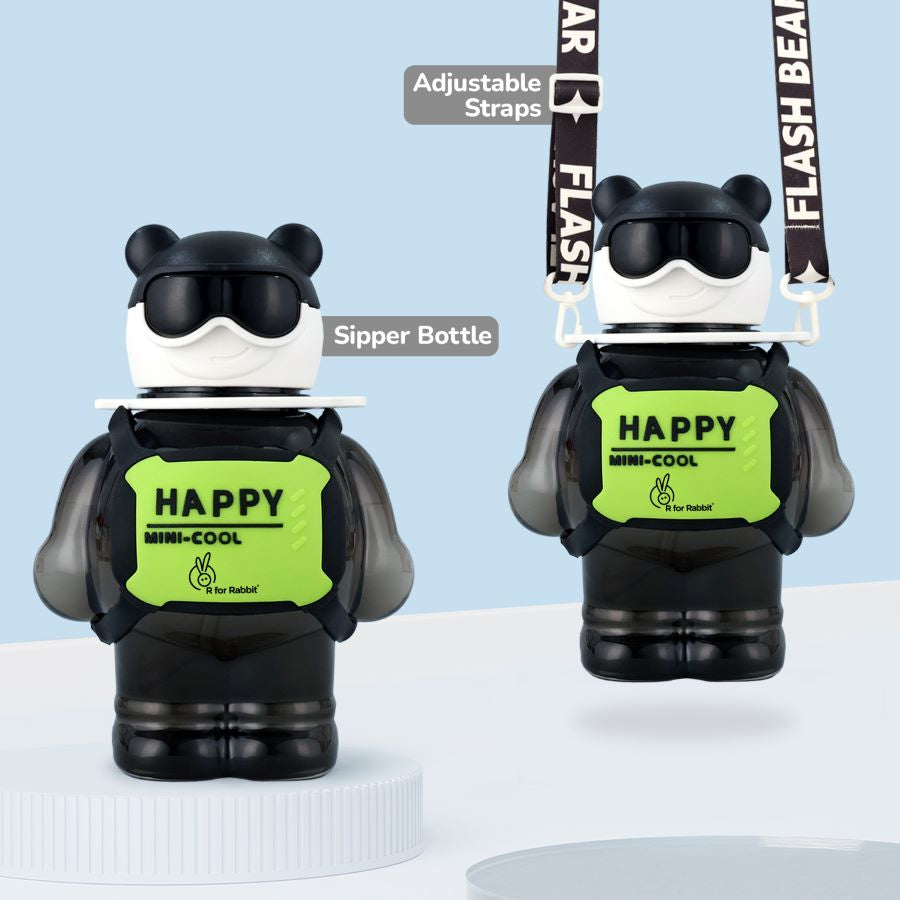 R for Rabbit Tritan Astro Baby Straw Sipper Bottle 1000ml
