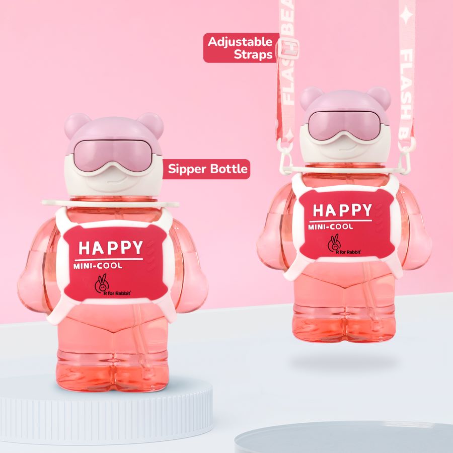 R for Rabbit Tritan Astro Baby Straw Sipper Bottle 1000ml