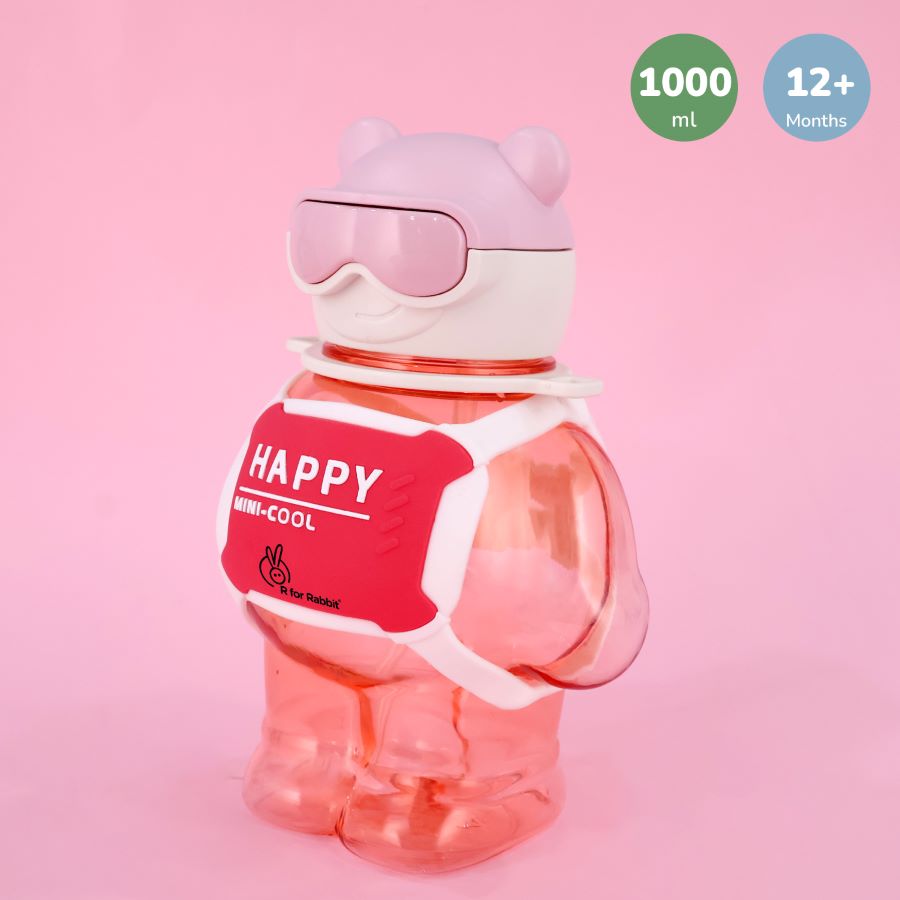 R for Rabbit Tritan Astro Baby Straw Sipper Bottle 1000ml
