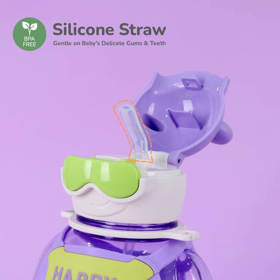R for Rabbit Tritan Astro Baby Straw Sipper Bottle 1000ml