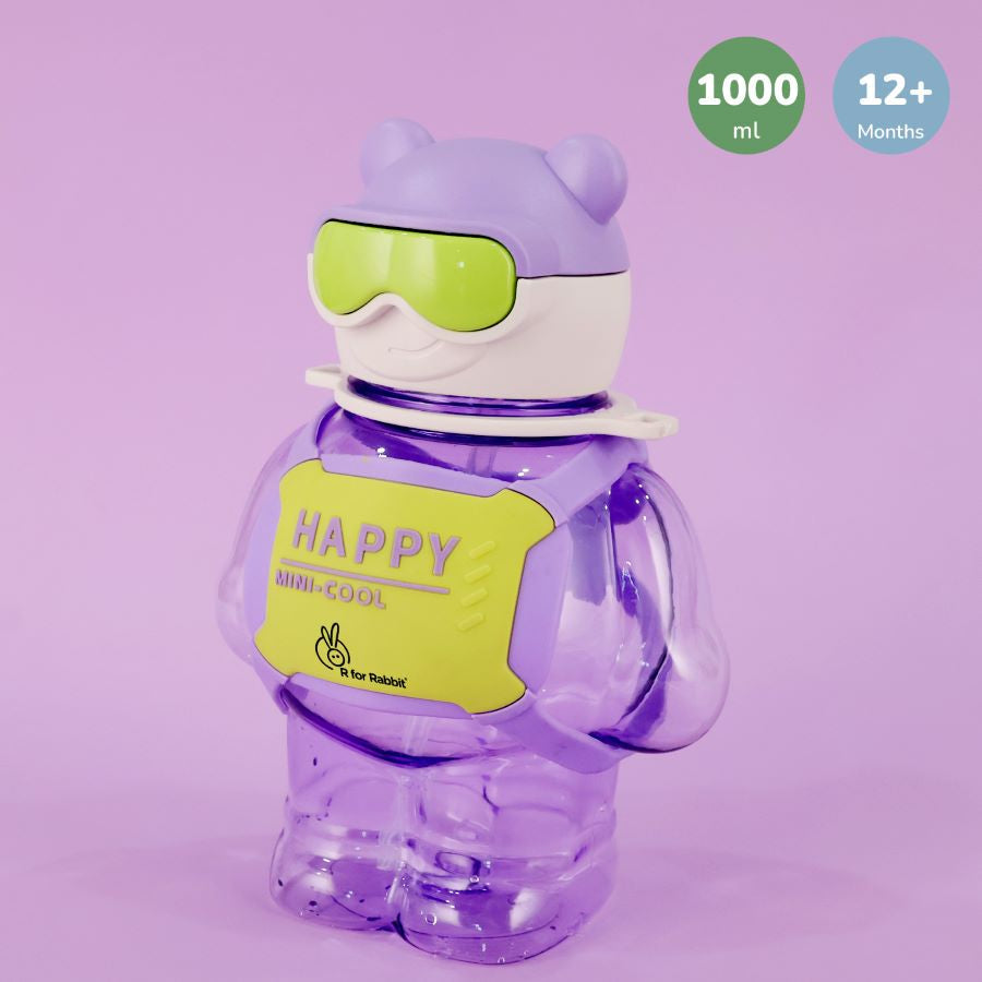 R for Rabbit Tritan Astro Baby Straw Sipper Bottle 1000ml
