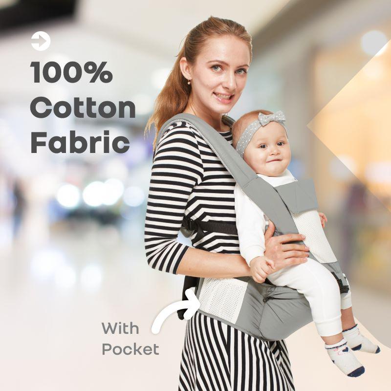 R for Rabbit Upsy Daisy Baby Carrier With 4 In 1 Carry Position, 100% Cotton Fabric