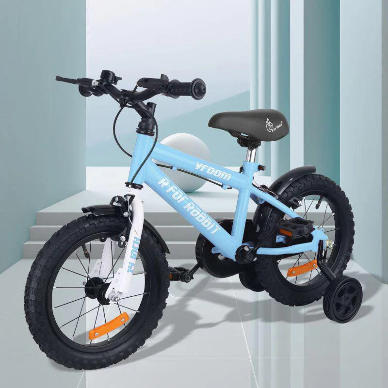 R for Rabbit Vroom Bicycle For Kids 14 Inch With 90% Plug and Play For Ease of Installation