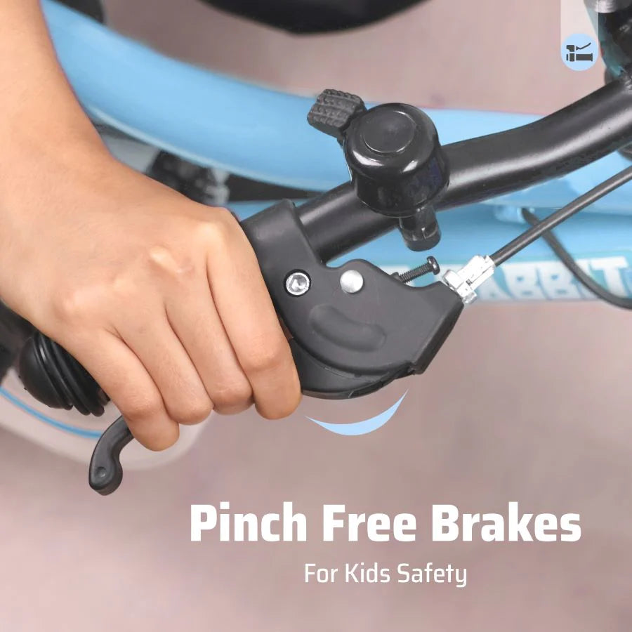 R for Rabbit Vroom Bicycle For Kids 14 Inch With 90% Plug and Play For Ease of Installation