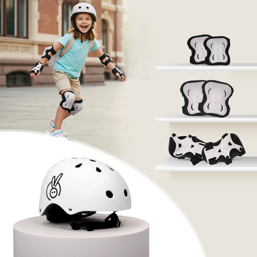 R for Rabbit Safe Play Set Kids Helmet, Premium Kids Sports Safety Kit with Helmet & Protective Pads