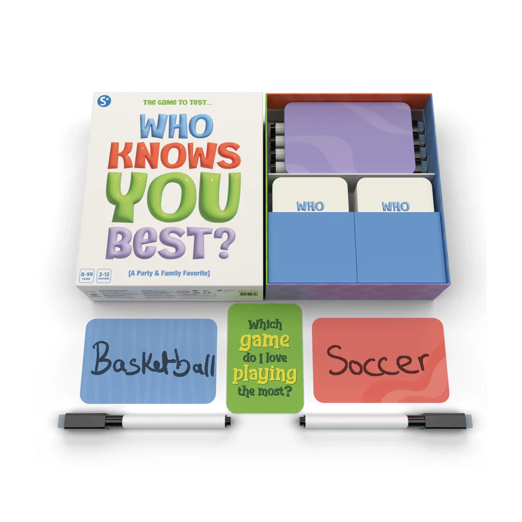 Who Knows You Best? | Card game (ages 8+)