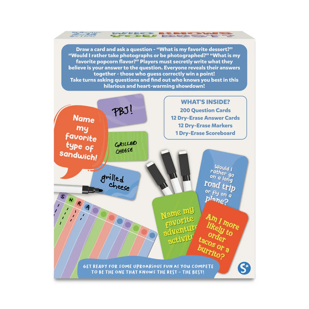 Who Knows You Best? | Card game (ages 8+)