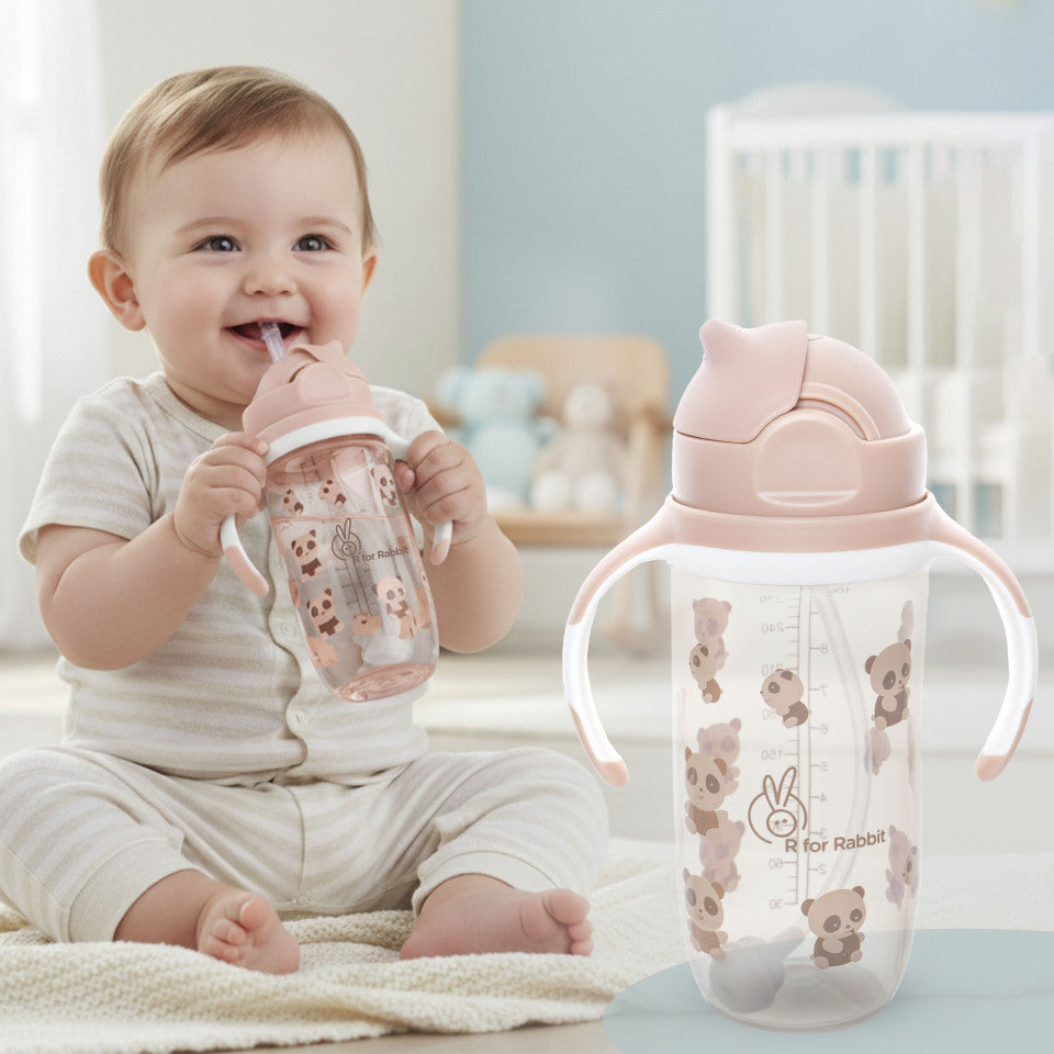 R for Rabbit Bubble Baby Sipper Bottle 300ml BPA free Poly Propylene Material