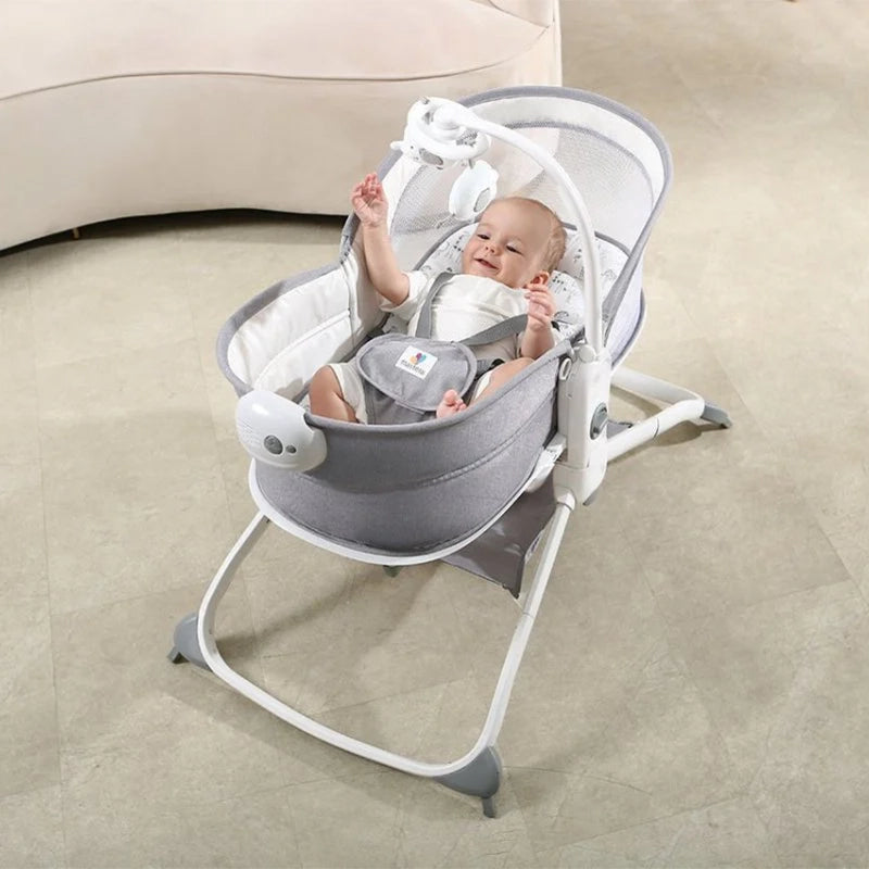 Mastela 6 In 1 Multi-Function Bassinet- Grey