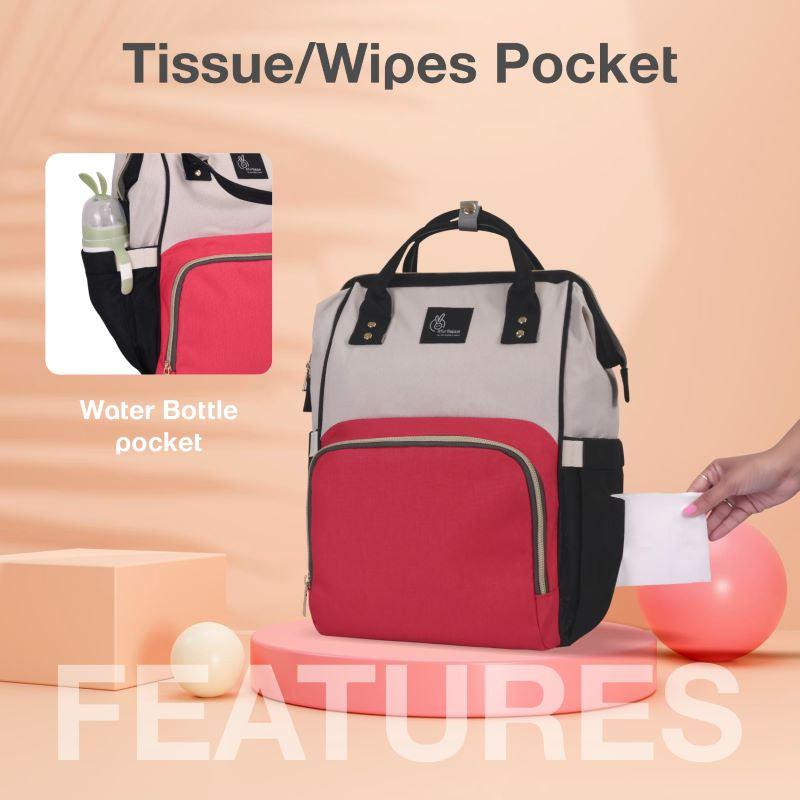 R for Rabbit Caramello Diaper Bag Fashionable Diaper Bag For Moms