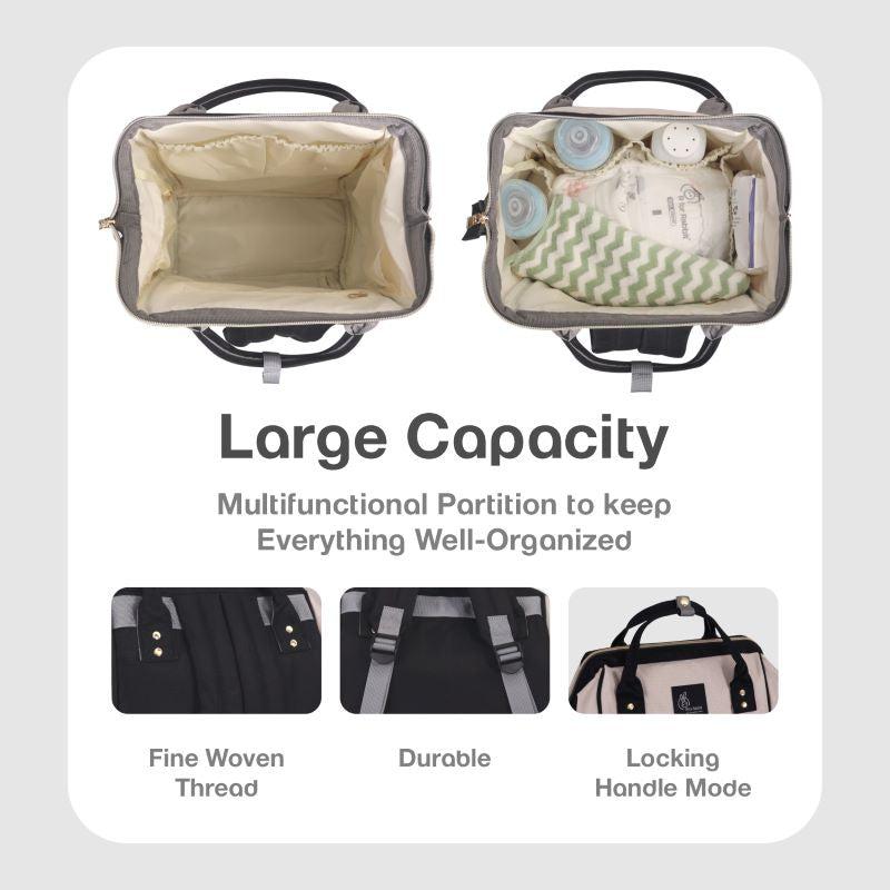 R for Rabbit Caramello Diaper Bag Fashionable Diaper Bag For Moms