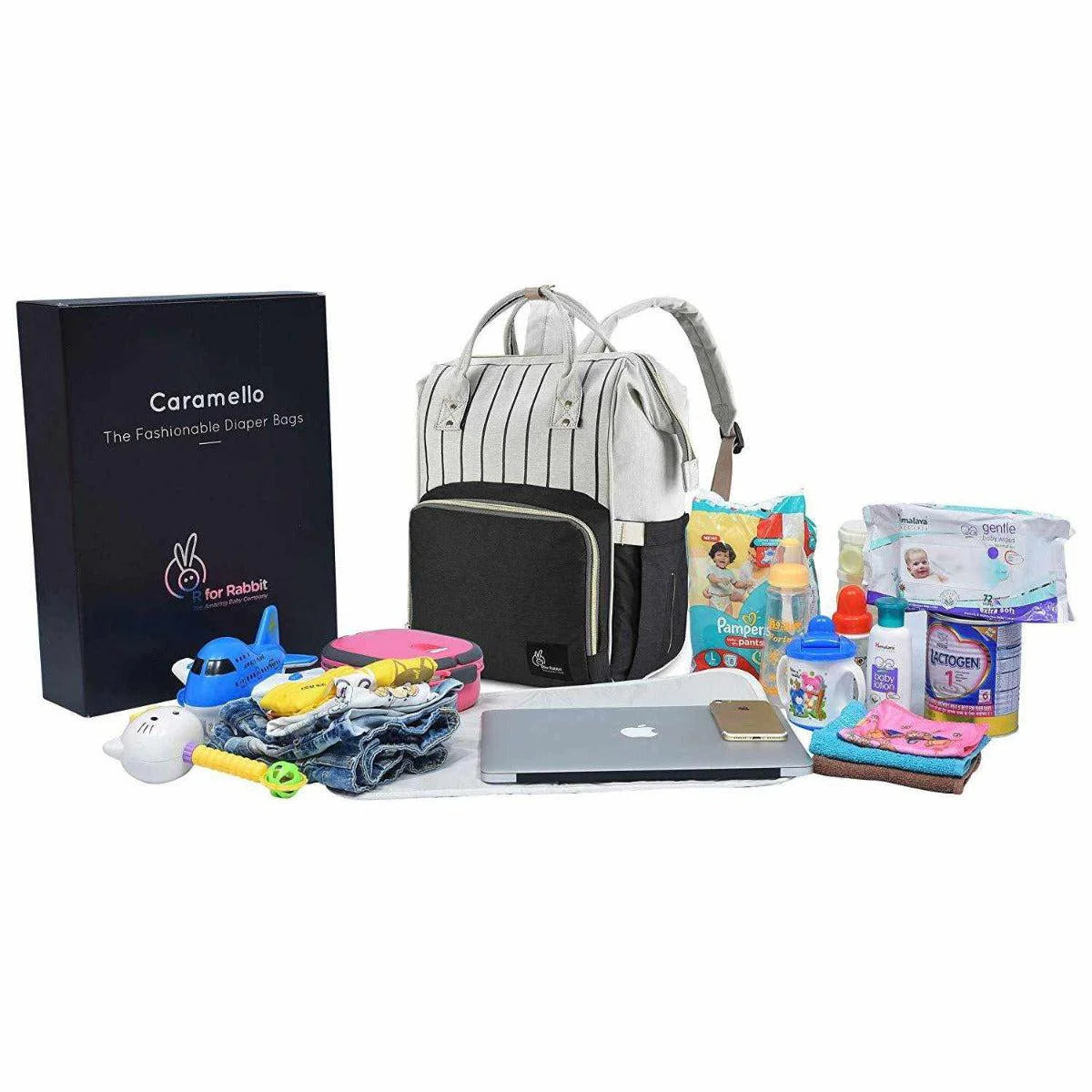 R for Rabbit Caramello Diaper Bag Fashionable Diaper Bag For Moms