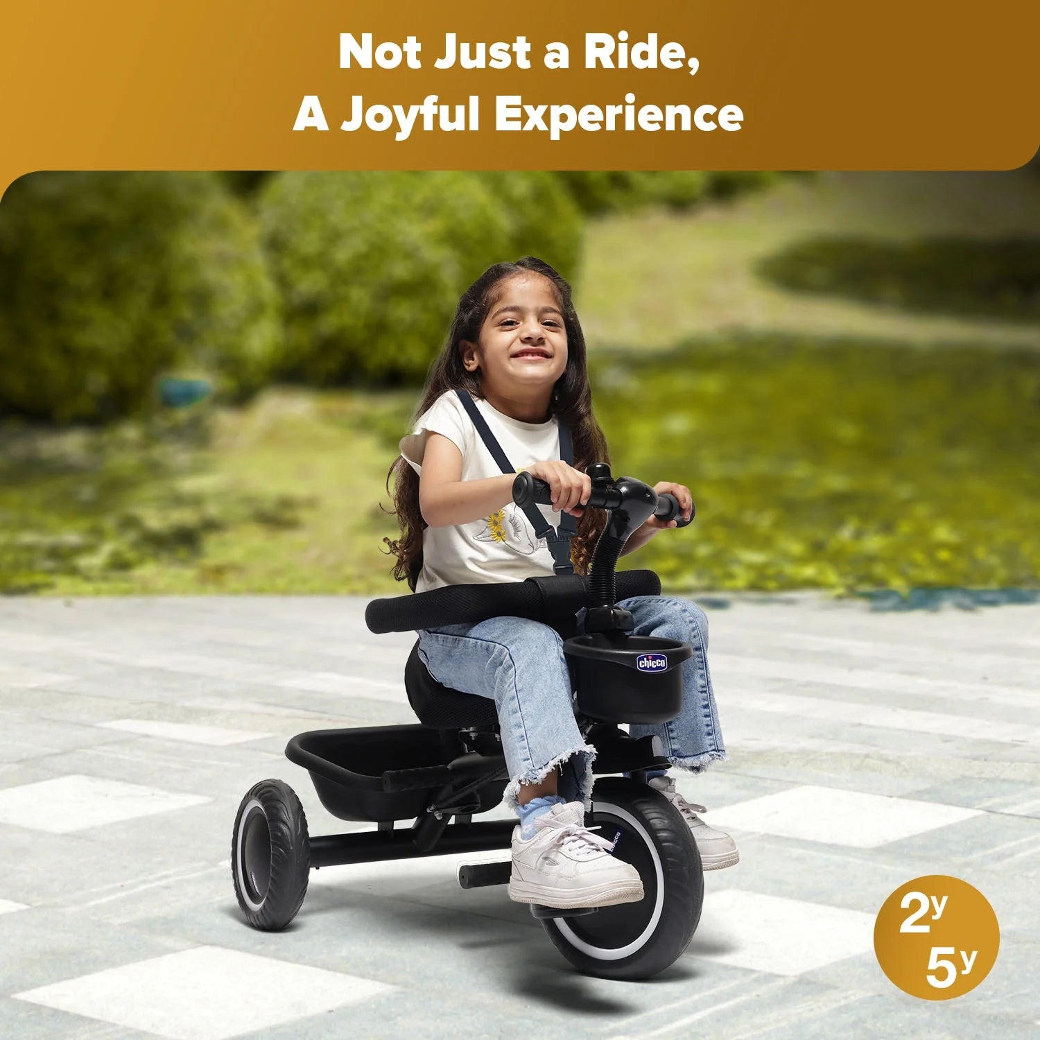 Chicco 4 In 1 Evolution Trike Black