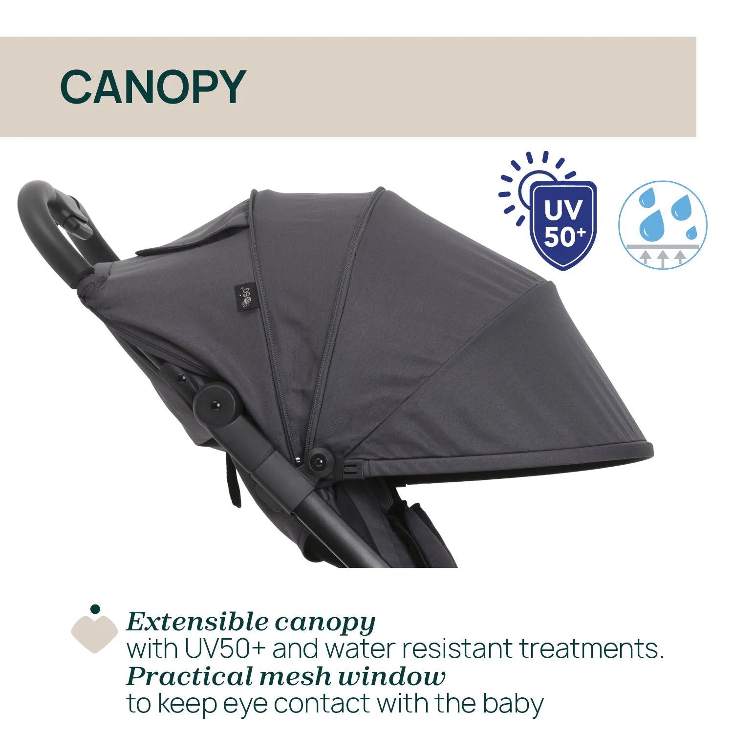 chicco Aero-We Stroller Ebony