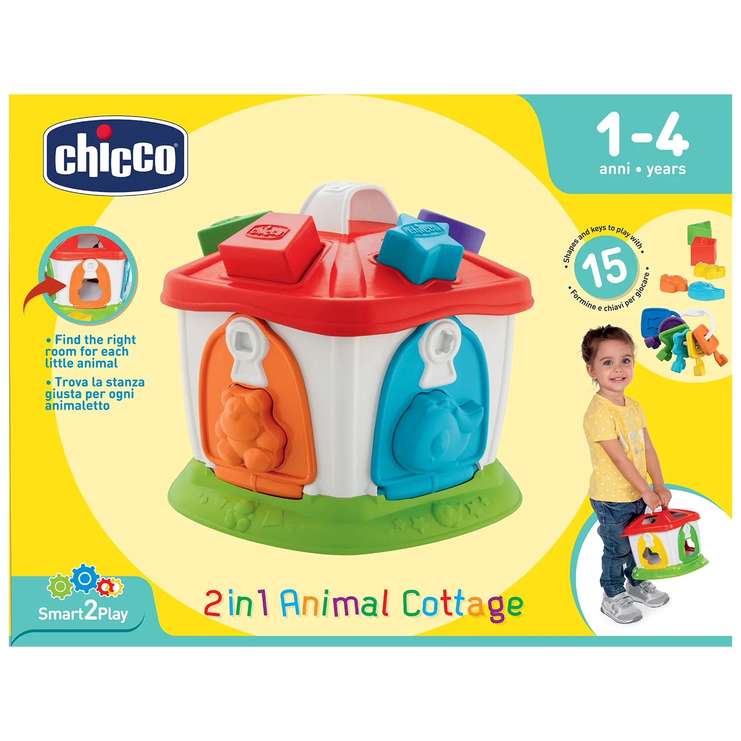 Chicco Animal Cottage Smart2Play Toy